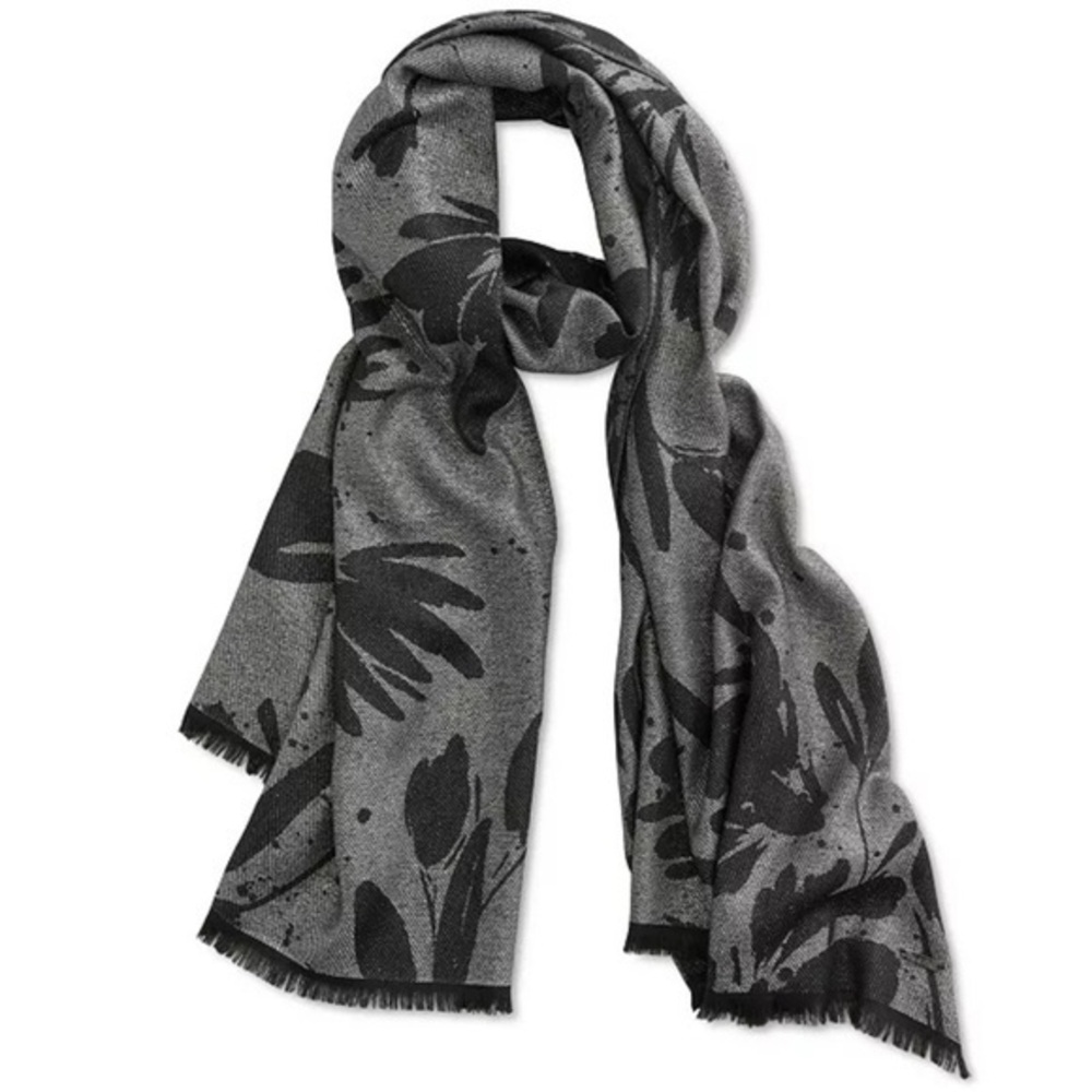 Calvin Klein Metallic Orchid Scarf – NWT (MSRP $58)
